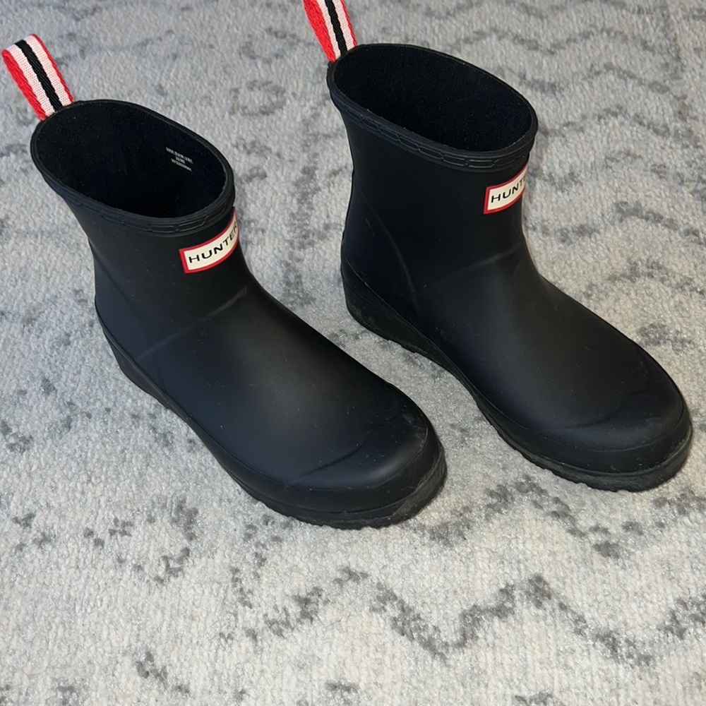 Hunter ankle boots sz 7